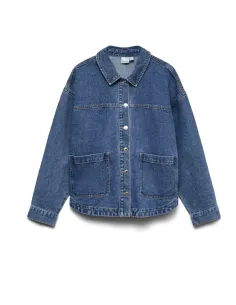 VMJAMIE LS DENIM SHACKET 2