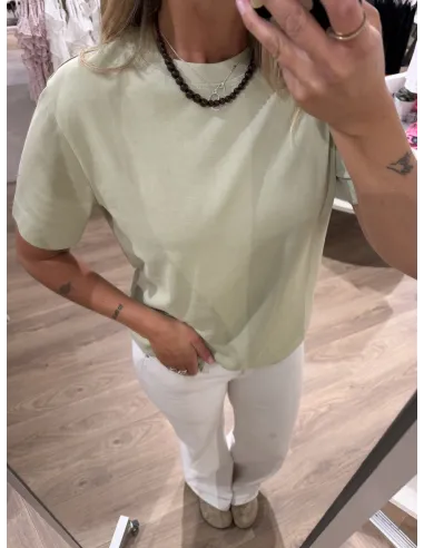 SLFESSENTIAL SS BOXY TEE NOOS
