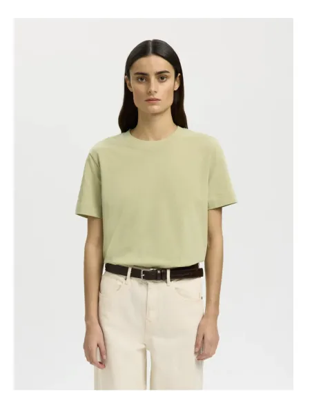 SLFESSENTIAL SS BOXY TEE NOOS
