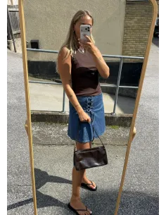 VMVILDA MR SHORT DENIM WRAP SKIRT YO3111 2