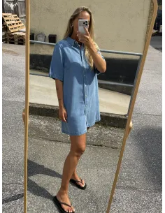 OBJFRAME 2/4 RE DENIM DRESS
