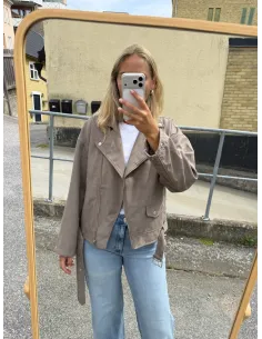 JXFRIDA ROCKY BRUSHED BIKER JKT