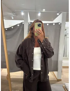 OBJFRAME ZILA L/S RE SHIRT NOOS