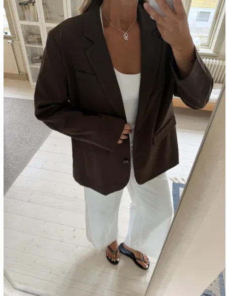 PCKAMIL LS LOOSE BLAZER NOOS