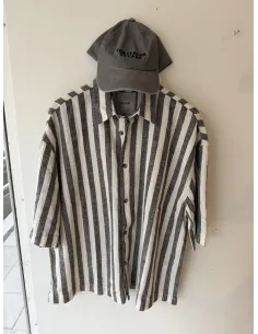 ONSXANDER LOOSE LINEN BLEND SS SHIRT