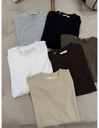 SLHLOOSEOSCAR SS O-NECK TEE NOOS