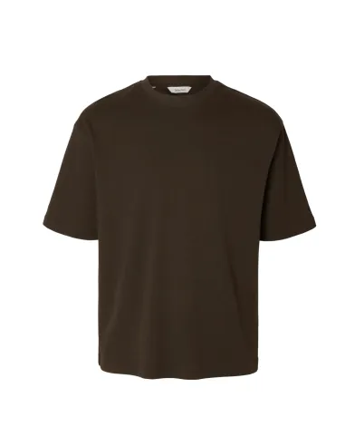 SLHLOOSEOSCAR SS O-NECK TEE NOOS