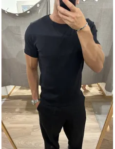 JJEORGANIC RIB TEE SS CREW NECK