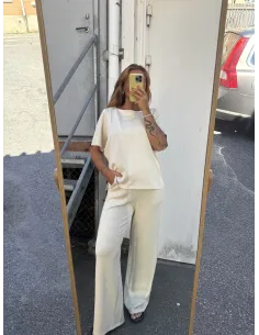 VMELLA 2/4 BOAT NECK TOP