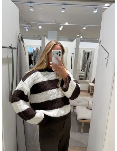 PCDORTHEA LS CHUNKY KNIT