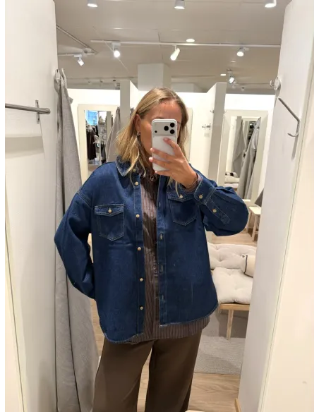 JXBELLA LS DENIM SHIRT