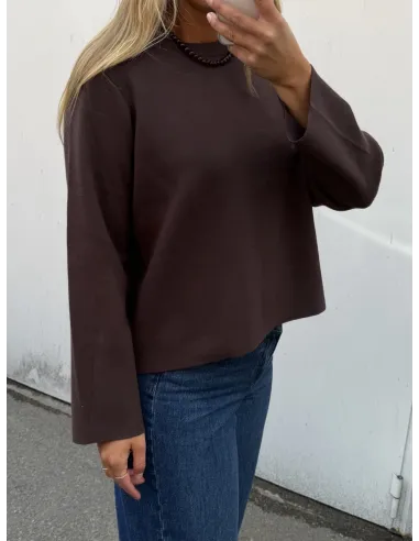 OBJREYNARD SQUARE SLEEVE O-NECK NOOS