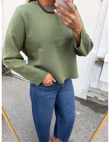 OBJREYNARD SQUARE SLEEVE O-NECK NOOS