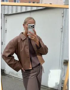 VMLUANA LS PL BOMBER SHACKET