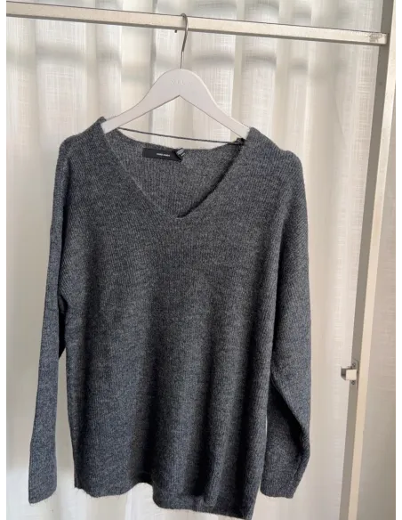 VMCREWLEFILE BLOUSE V-NECK