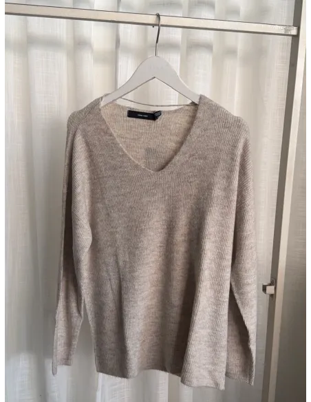 VMCREWLEFILE BLOUSE V-NECK