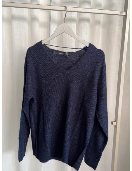 VMCREWLEFILE BLOUSE V-NECK
