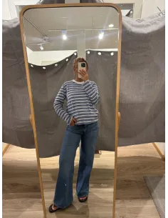 JXSOPHIA BOXY LS STRIPE TEE 2
