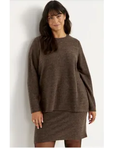 Beata slit sweater