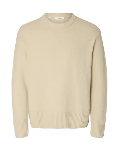 SLMALEX LS KNIT RLX CREW NECK NOOS