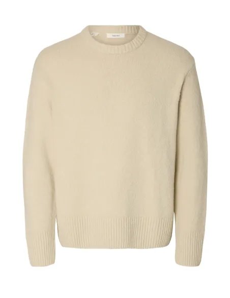 SLMALEX LS KNIT RLX CREW NECK NOOS