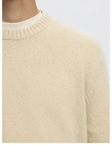 SLMALEX LS KNIT RLX CREW NECK NOOS