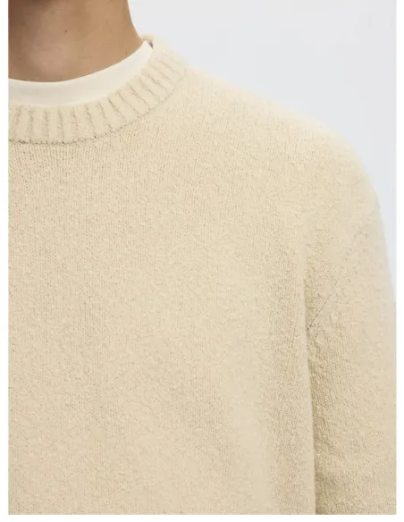 SLMALEX LS KNIT RLX CREW NECK NOOS