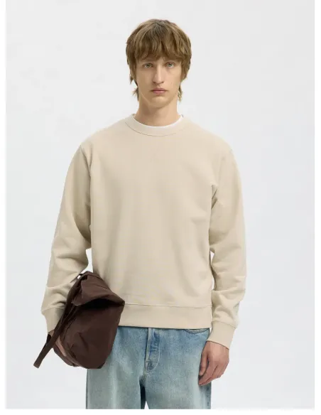 SLMRELAXLUKE LS SWEAT CREW NECK NOOS