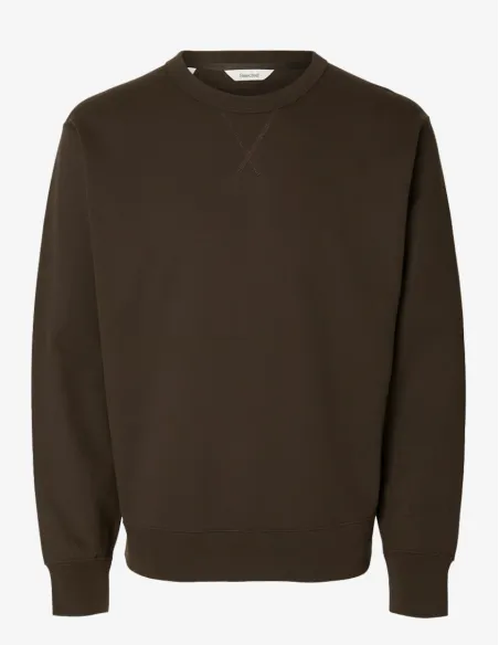 SLMRELAXLUKE LS SWEAT CREW NECK NOOS