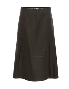 ONLFIBY MW FAUX LEATHER LONG SKIRT