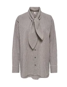 ONLMAYA CHECK BOW SHIRT