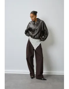 ONLMASJA FAUX LEATHER PADDED BOMBER