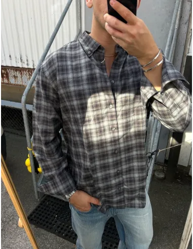 SLMCOLE-JAY REG MELANGE LS SHIRT NOOS
