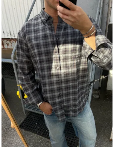 SLMCOLE-JAY REG MELANGE LS SHIRT NOOS