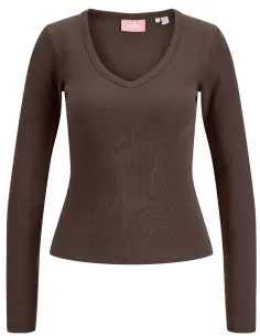 JXFREYA STR LS V-NECK TOP JRS NOOS 2