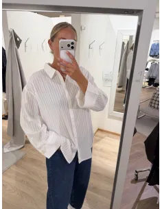 VIROCKI L/S OVERSIZE SHIRT - NOOS