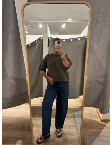 JDYDICTE S/S PULL O-NECK KNT