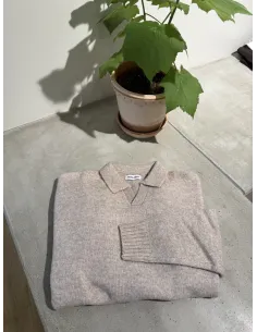 JJESOHO OLLIE KNIT SPLIT NECK