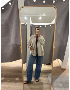 JXJAMIE CHECK FLANNEL LS SHIRT