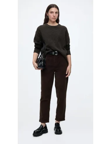 ONLFLORA MW ELA CORD CARROT PANT