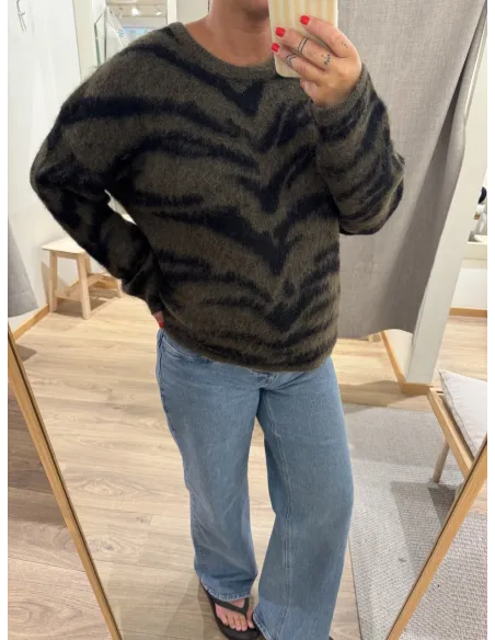 JDYCECILIE L/S ANIMAL PULLOVER