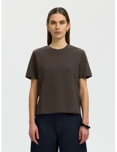 SLFESSENTIAL SS BOXY TEE NOOS