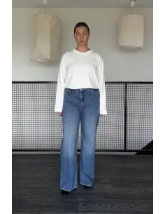 PCSILKE DENIM MEDIUM BLUE
