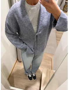 LEILA LOOP CARDIGAN
