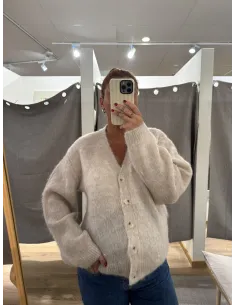 OBJHARRY L/S LO KNIT CARDIGAN 2