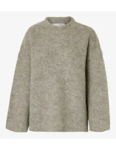 SLFGABRIELLA LS KNIT NEW O-NECK 2