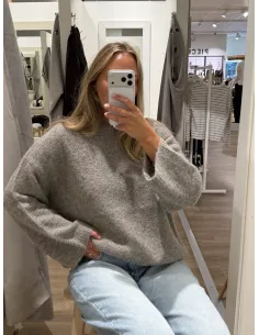 SLFGABRIELLA LS KNIT NEW O-NECK