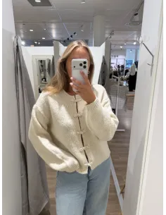 JDYDINEA L/S ON MANDARIN CARDIGAN KNT