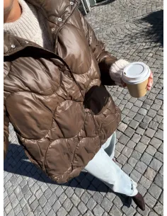 JXSTELLA SHINY QUILTED JACKET 2
