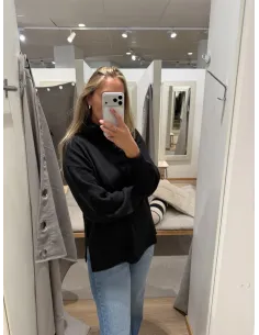 PCMALOU LS ROLLNECK KNIT